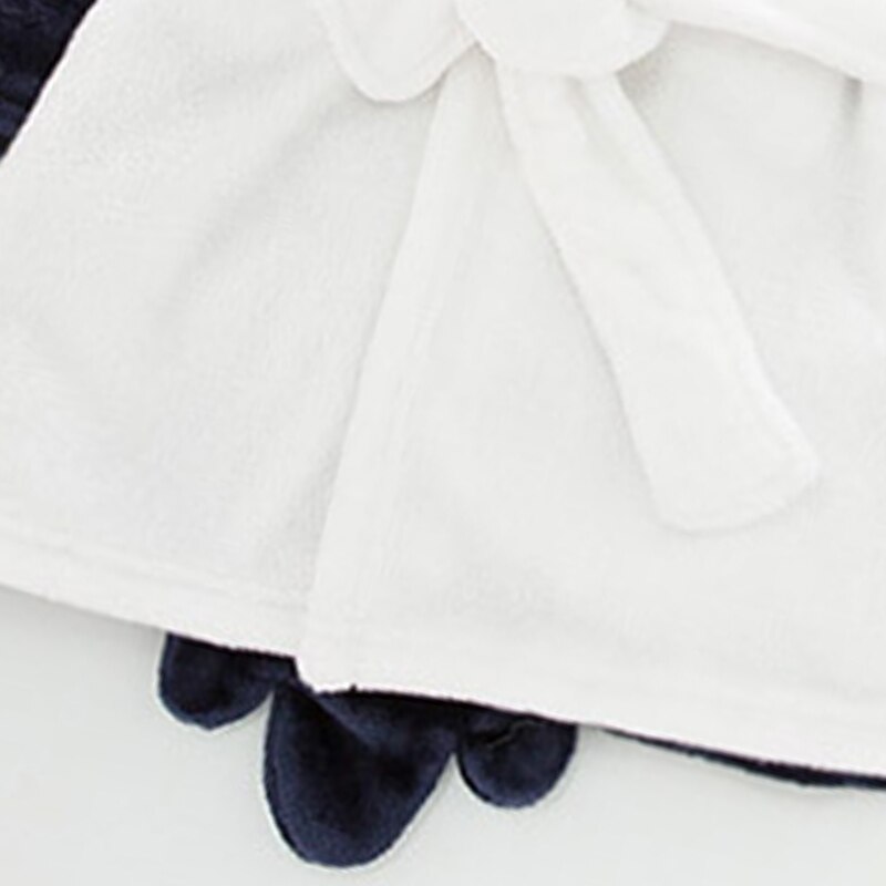 Melario Boys Girls Robes Cute Cartoon Children Bathrobes Hooded for Girl Kids Sleepwear Robe 2 6Y Children Clothing