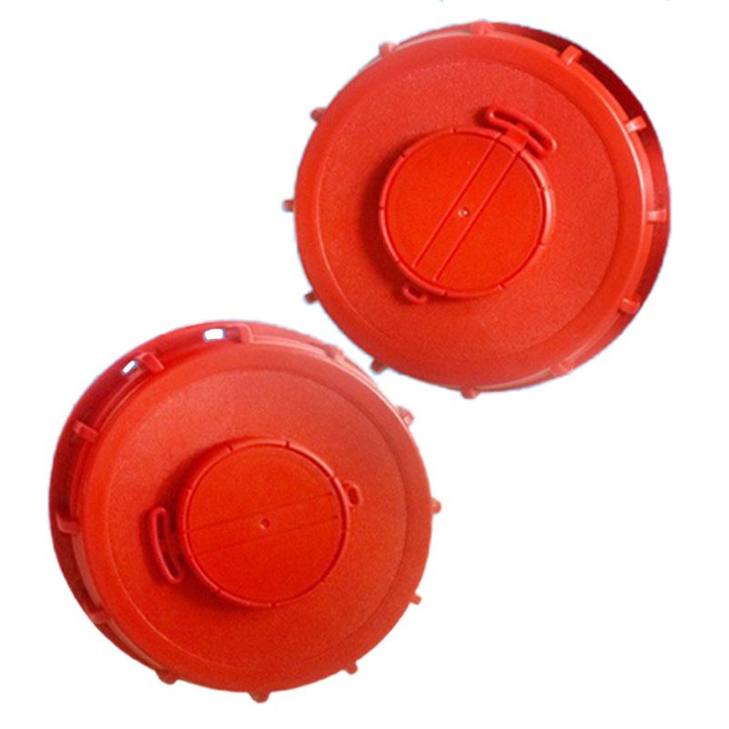 Plastic IBC Tank Cap Cover Lid Bung Adapter with Vent Plug Ball Valve Leakproof