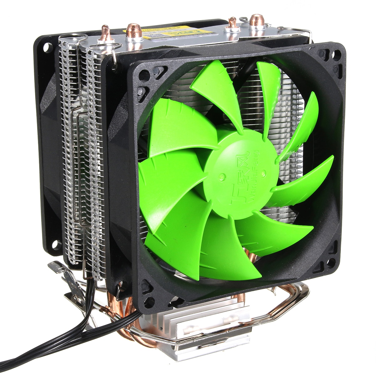 3 Pin Dual Fan CPU Cooler Heat Sink CPU Cooling Fan For Intel LGA775/1150/1155 AMD AM2/AM2+/AM3 AM4 Ryzen Pasta Termica