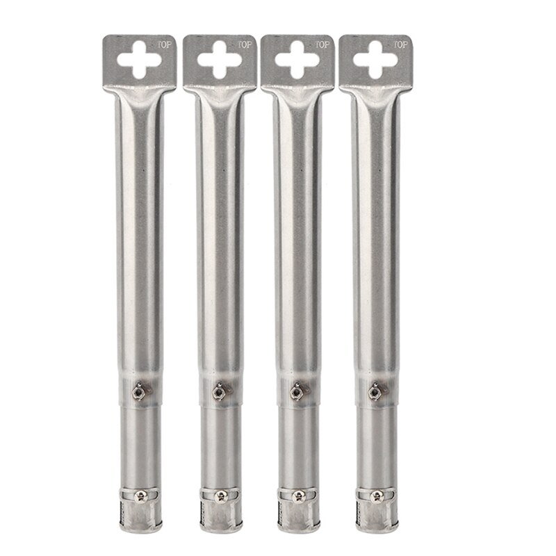 Replacement Straight Tube Burner for Weber, Universal Tube Grill Burner Adjustable Length Extends From 12 to 17.5 Inch