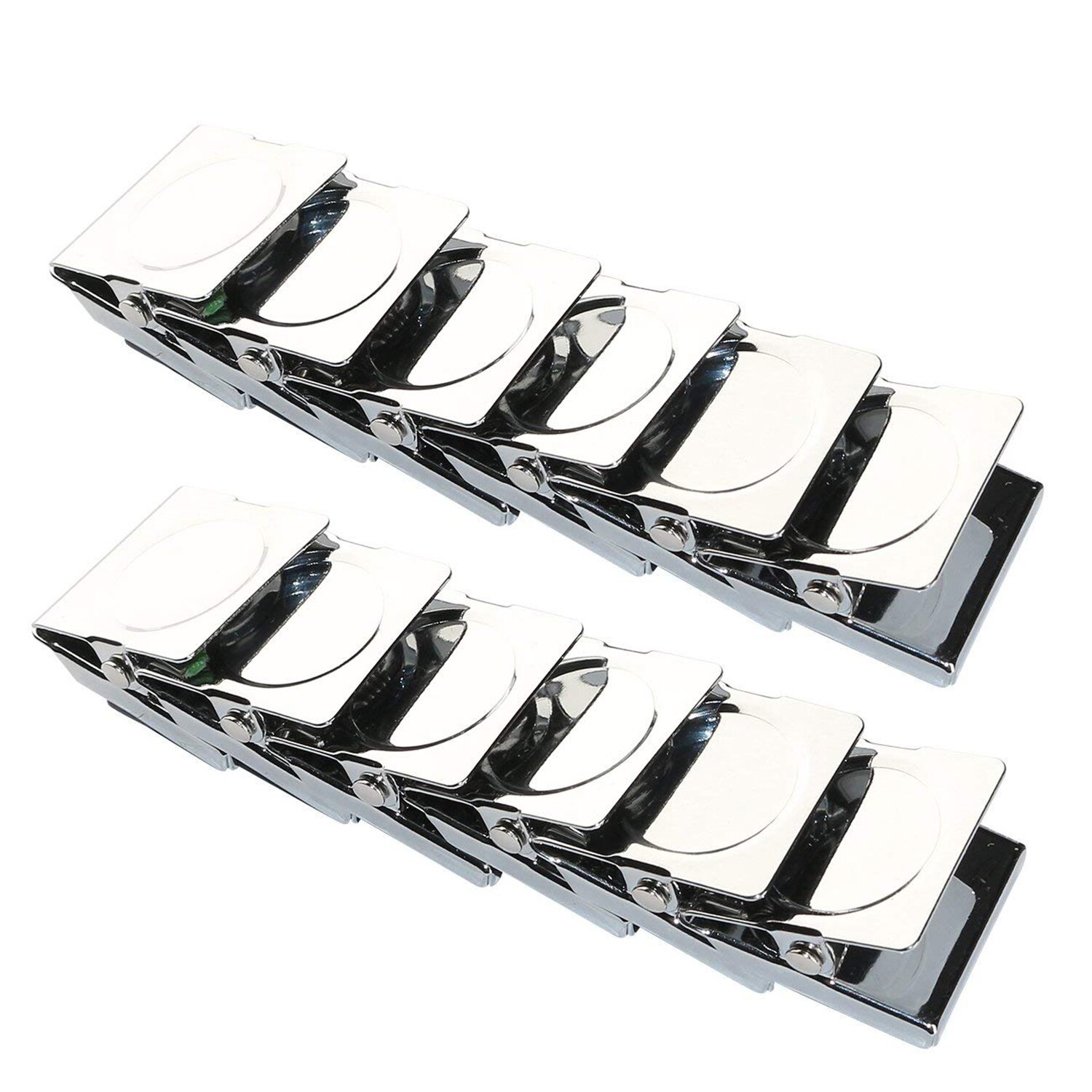 Magnetische clips ,12 stuks vierkante koelkastmagneten, koelkastmagneten, koelkastmagneten, kantoormagneten, fotomagneten