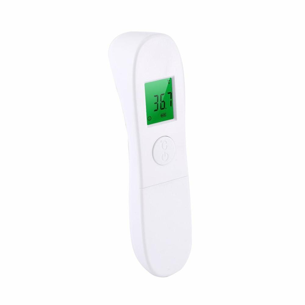 Mini huishoudelijke infrarood lichaamsthermometer met lcd-scherm, automatische opslag van meetgegevens, meting van één seconde