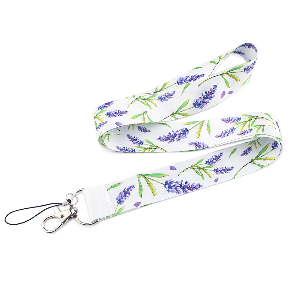 CB1109 Moon Cute Yoga Neck Strap Lanyard for ID Card Key Chain USB Badge Holder Keychain Straps Rope DIY Lariat Lanyard: 9