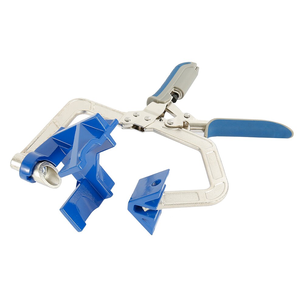 90 Degree Degree Right Angle Clamp Auto-adjustable Rugged Face Frame Woodwork Right Angle Clamp Fit Tool Clamps for Woodworking