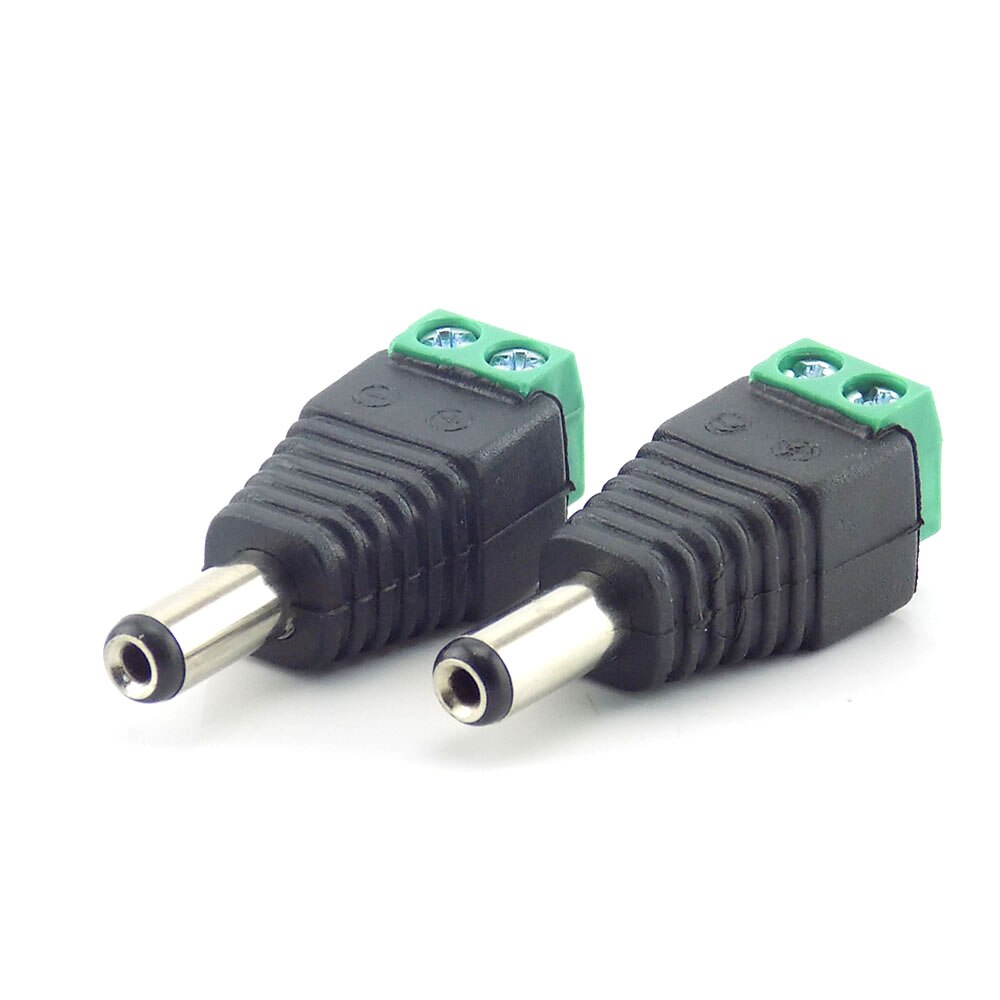 1pc Bnc Male Connector DC Male Connector Adapter Power Supply BNC Plug DC Adapter for CCTV Surveillance Camera Bnc CCTV system