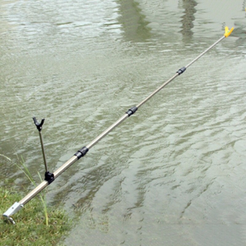 2.1M Rotating Fishing Rod Bracket Metal Stretch Rod Pole Bracket Fishing Rod Bracket Fishing Tool