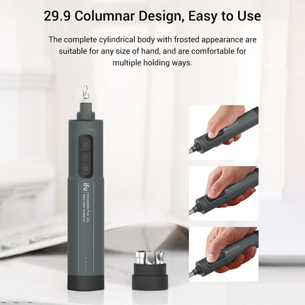 Portable DIY Screwdriver Small Devices Repair Tools Cordless Bits Power Drill Repair Kit Rechargeable with LED Tools