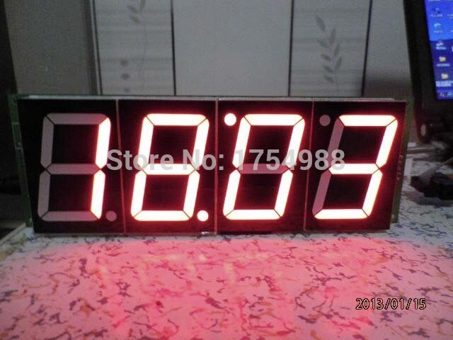 4 Countdown timer digital clock real life escape room game props Countdown timer digital wall clock