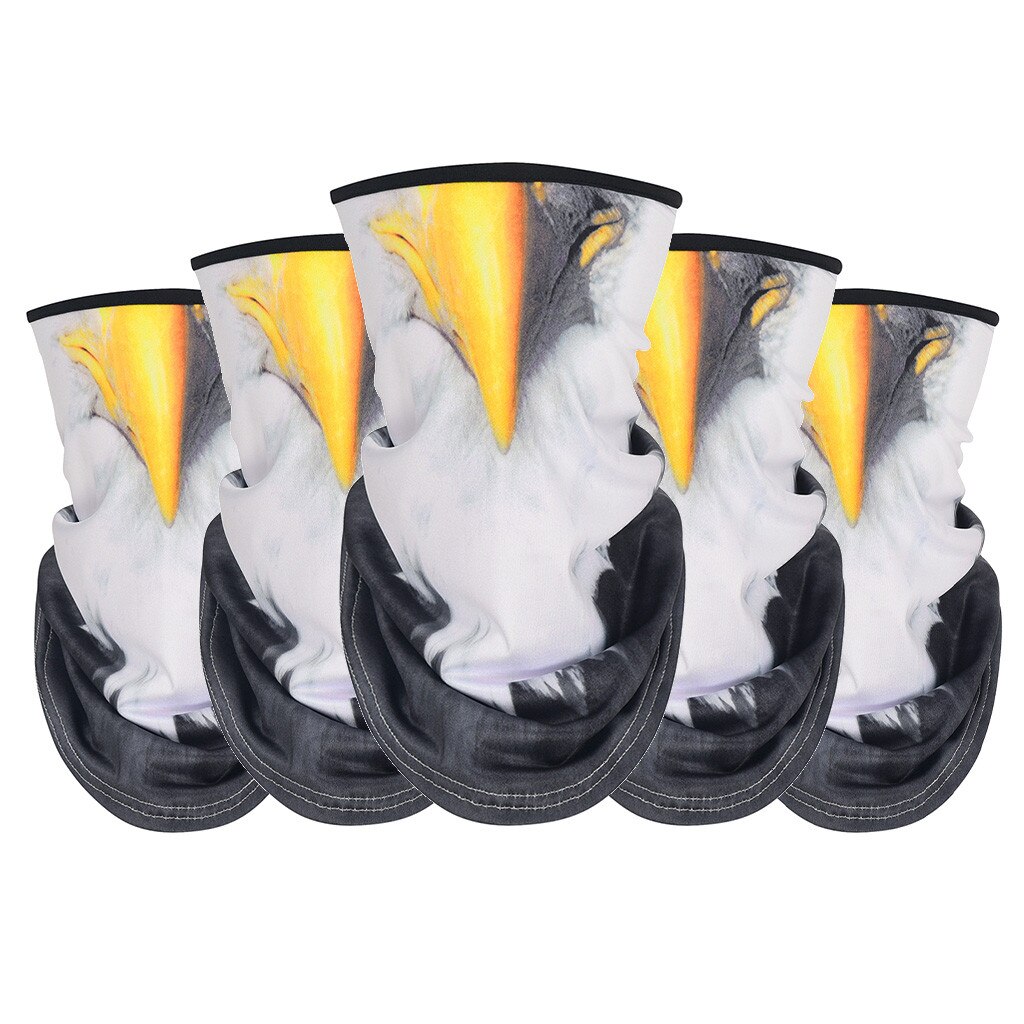 5PCS Unisex Rave Bandana Neck Gaiter Tube Headwear For Women Men Face Scarf Protective Silk Scarf bandana Handkerchief#T2