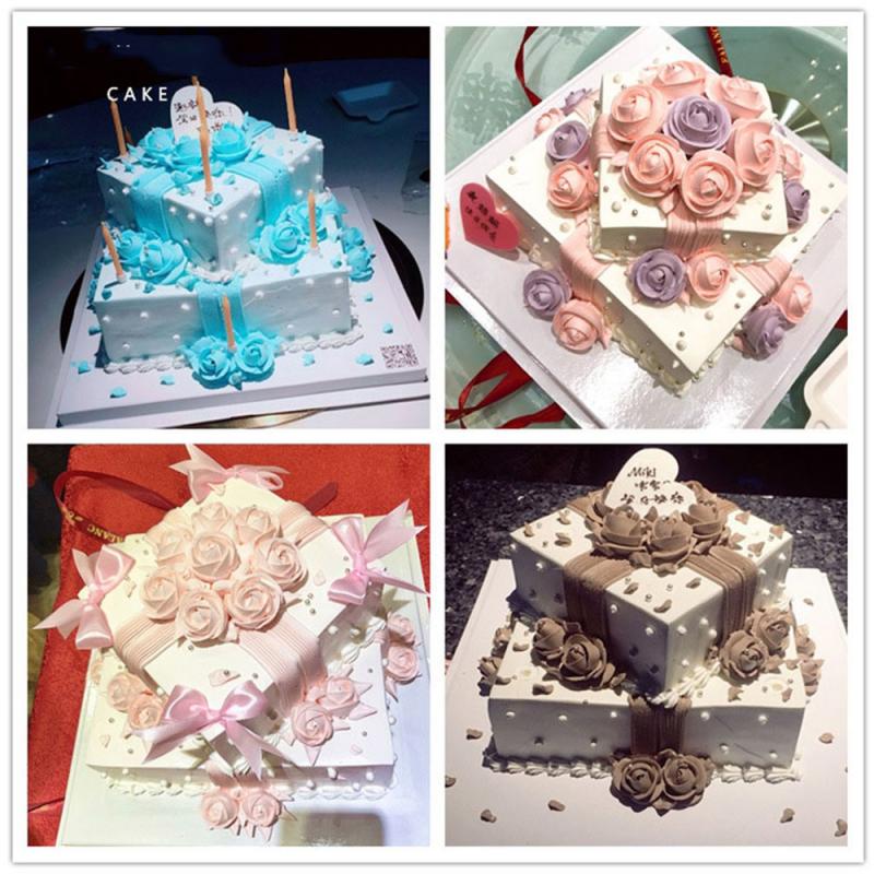 82 Stks/set Diy Cake Bakken Decoratie Set Pijp Vaardigheden Gebak Frosting Tas Nozzle Plastic Roestvrijstalen Keuken Bakken Levert
