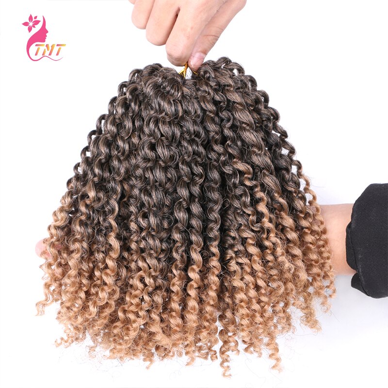 Marly Jerry Curl Jamaicaanse Bounce Gehaakte Vlechten Haar Ombre Synthetische Lente Twist Vlechten Haar Exrensions Voor Zwarte Vrouwen