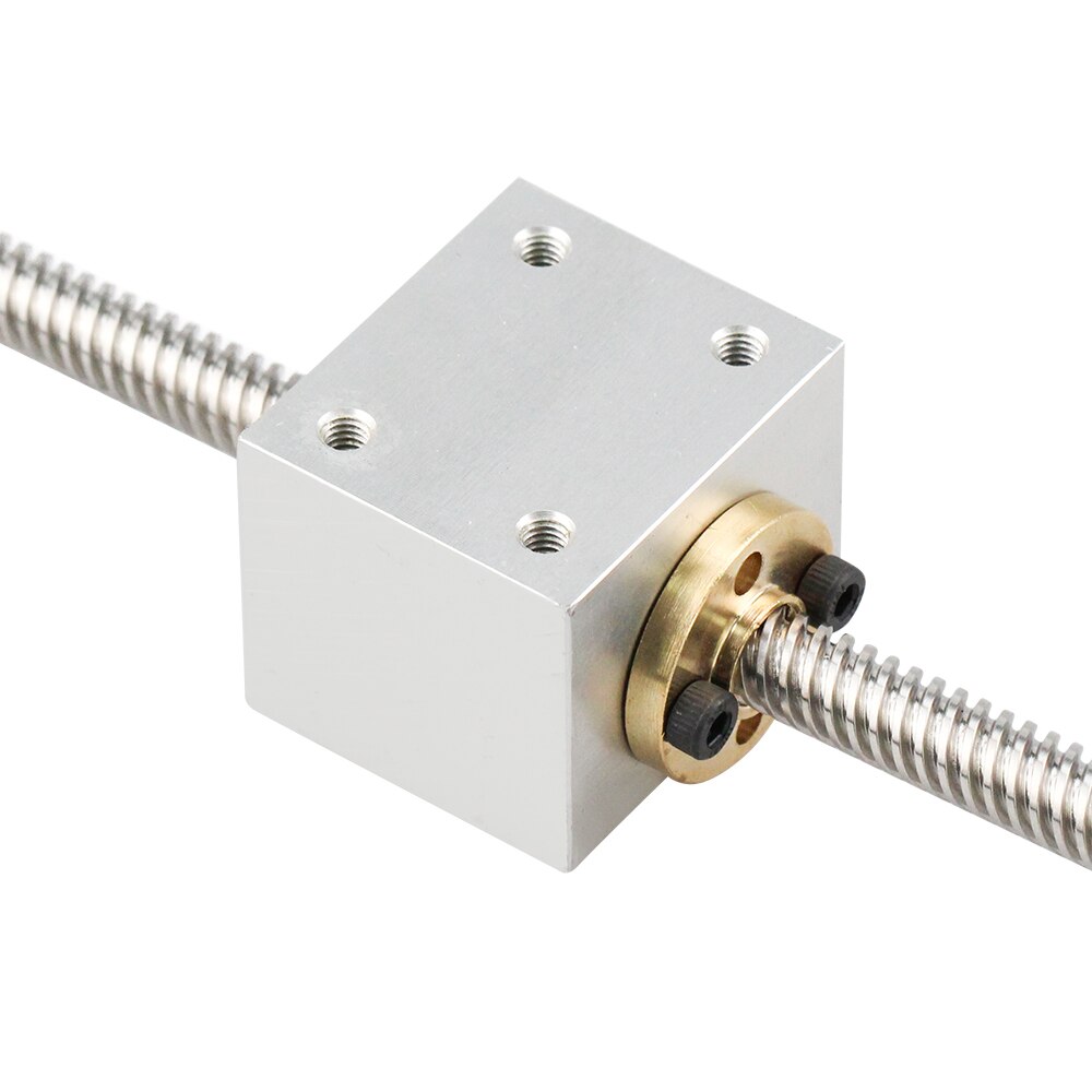 T8 Trapeziumvormige Lood Schroef Moer Behuizing Beugel Voor 3D Printer Delen Reprap CNC (niet inbegrepen schroef)