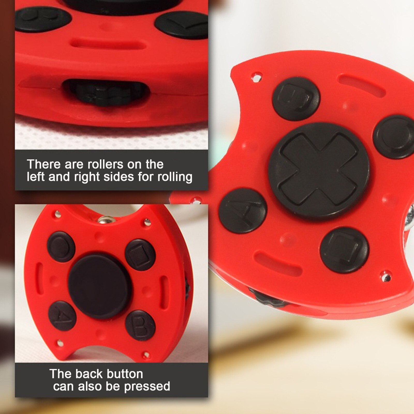 Game Fidget Pad Stress Reliever Squeeze Fun Magic Desk Toy Handle Toys Stress Decompression Key Mobile Phone Accessory