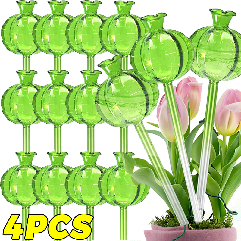 Automatische Drip Spike Irrigatiesysteem Glas Zelf Watering Apparaat Bloem Plant Auto Water Druppelaar Apparaat Tuinieren Watering Tool