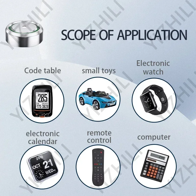 10-100 pz AG4 1.55 v Batteria Alcalina LR66 LR626 L626F SR626SW 377 Batterie a Bottone per Orologio Piccoli Dispositivi Elettronici