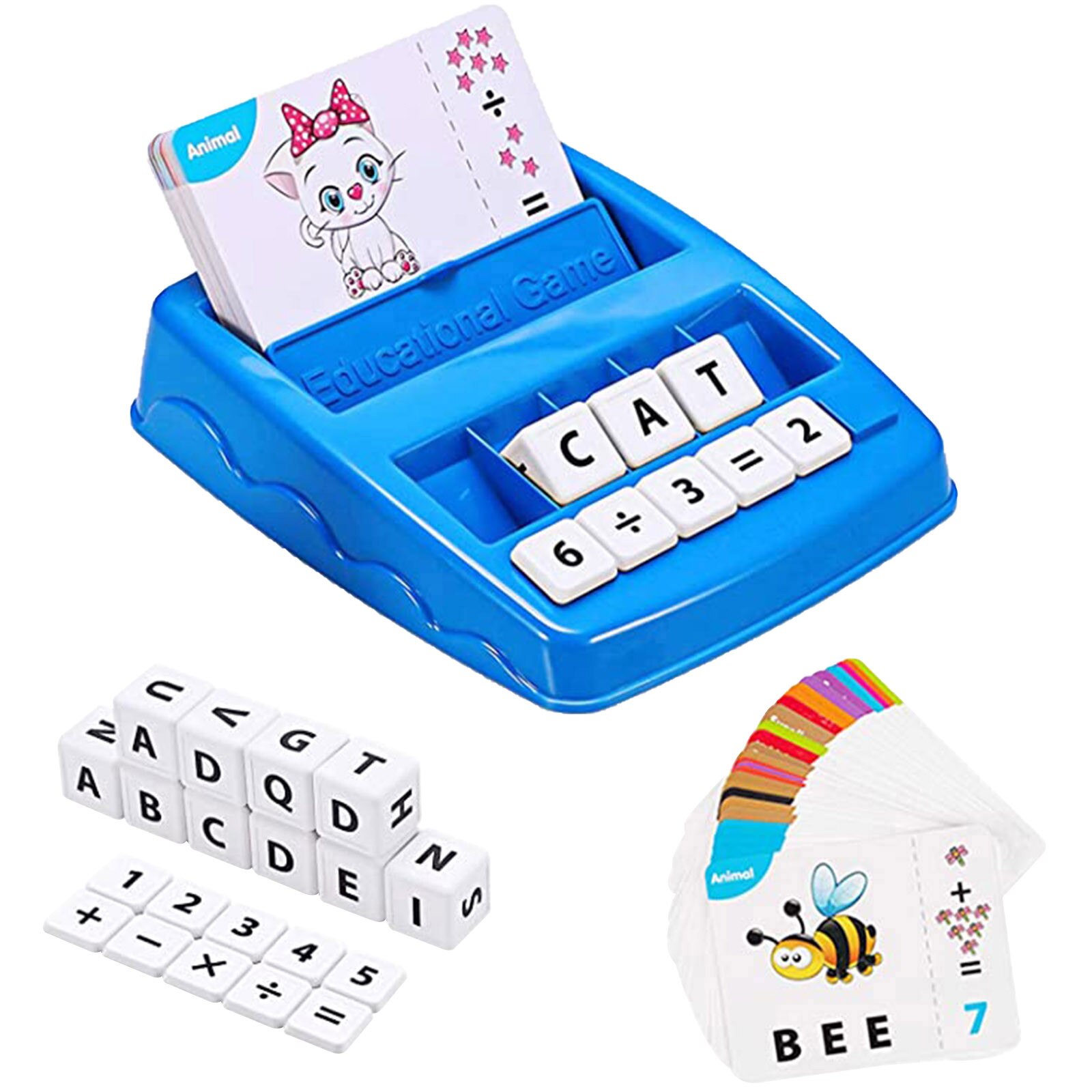 Toys For Children English Spelling Alphabet Letter Game Cards English Word Puzzle Fun Early Learning Educational Toy For Kids