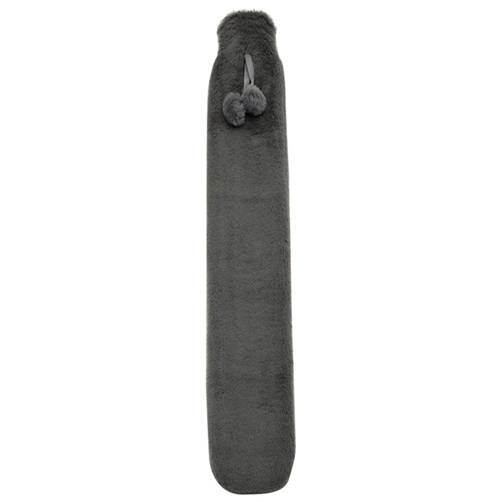 52cm Removable Cover Fur Rubber Water Bottle Extra Long Christmas Water Bottles Bag For Waist Hand Foot Warming: H