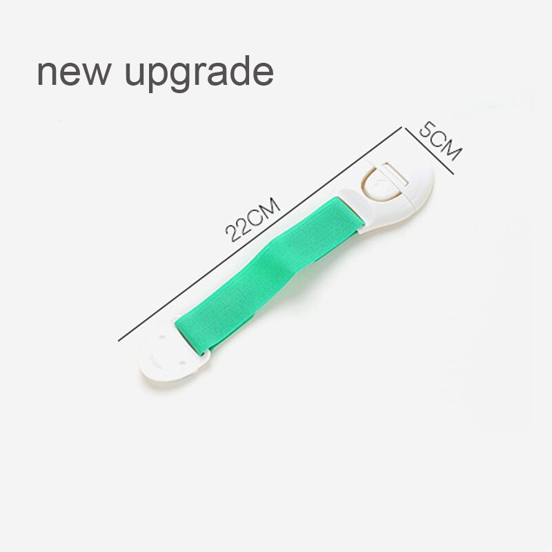 Serrure de tiroir en plastique pour enfants, 6 pièces, verrouillage de porte de réfrigérateur, fenêtre de toilette, sangles de sécurité pour enfants,