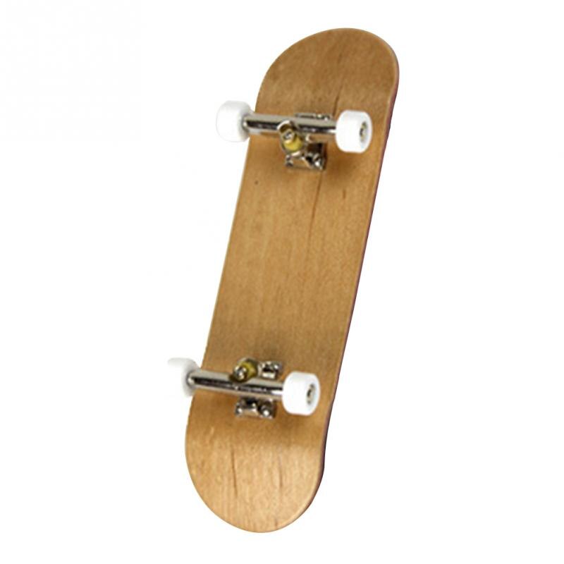 Holz Griffbrett Professionelle Finger Skateboard Holz Grundlegende Fingerboars Mit Lagerbier Rad Schaum Band einstellen Finger Skateboards: Weiß