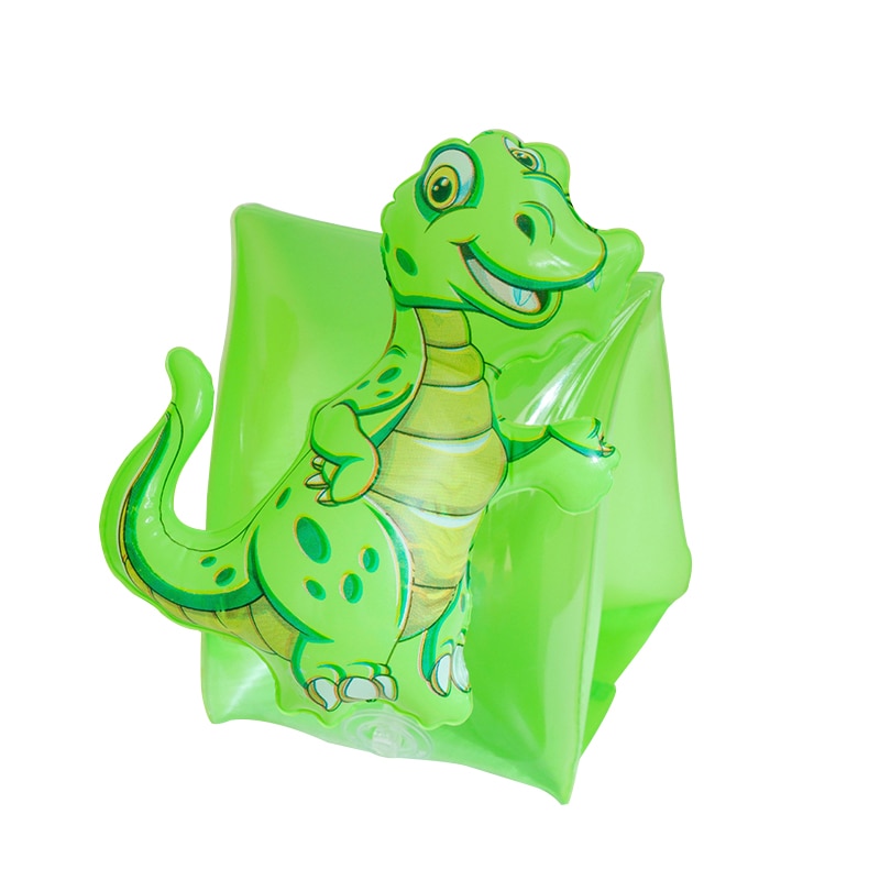 Baby Pool Buoys Swimming Ring Pool Armbands Inflatable Swimming Circle Pool Float Swim Training Flamingo Dinosaur Pool Party Toy