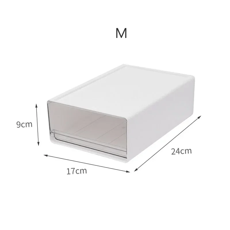 Desk Storage Box Organizer Drawers Desktop Transparent Plastic Office File Storage Boxes Stackable Combination Organizer Cabinet: green