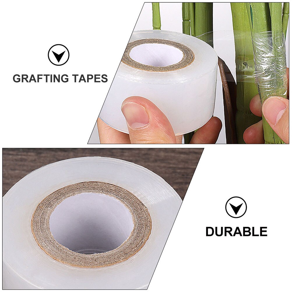 6 Rolls Van Enten Tape Plastic Rekbaar Zelfklevende Membraan Bloemisterij Film