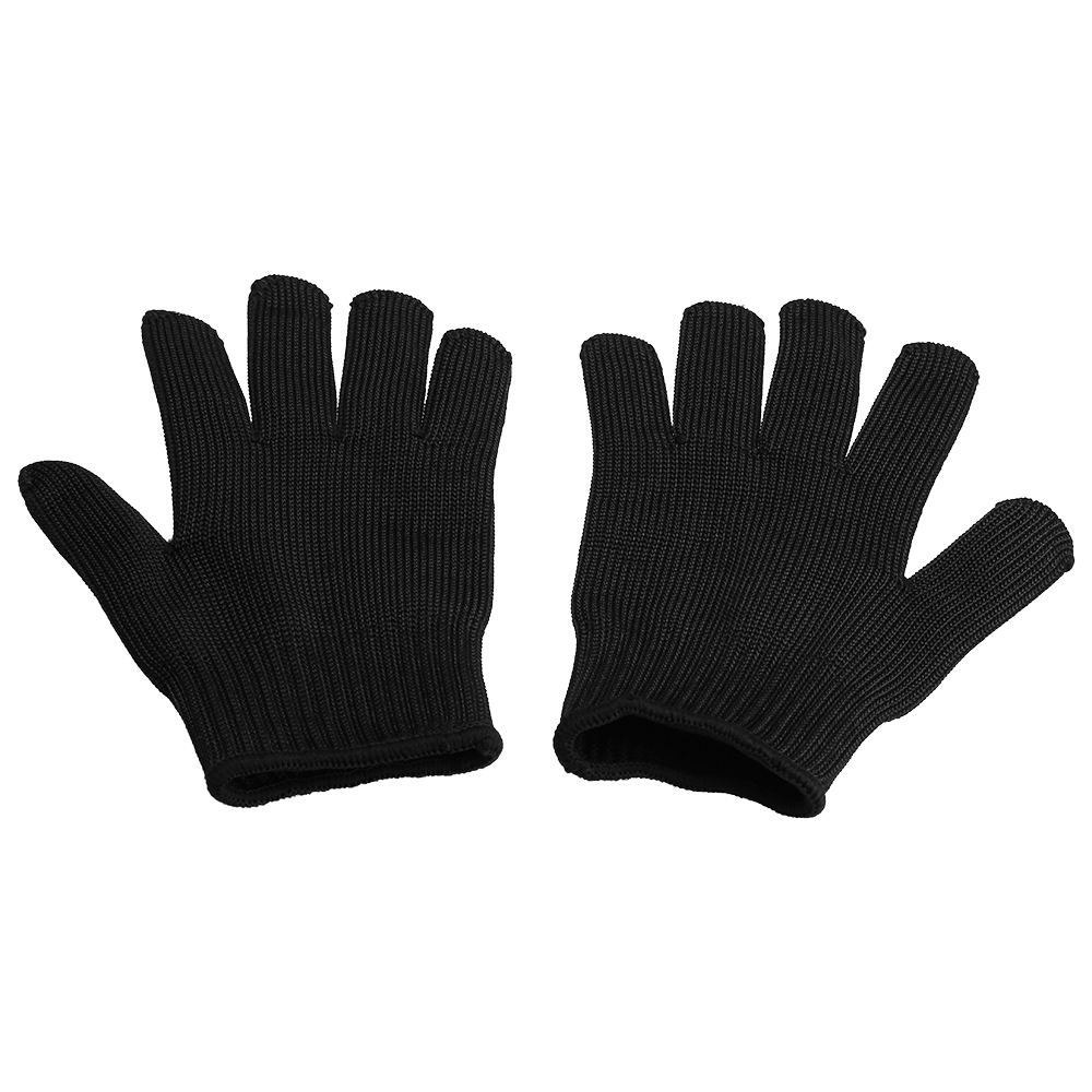 Gants de coupe de sécurité à 5 niveaux de Protection, résistants à l'usure, à mailles en acier résistantes aux coupures pour le travail en cuisine