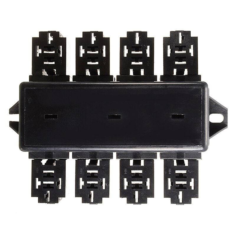 20 Way Fuse Relay Box Holder Block Circuit Protector with 40pcs Terminals Car Auto Standard Fuses Holder Replacement Part