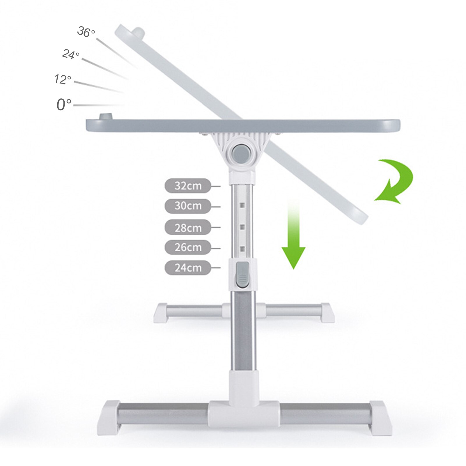 The Portable Table Computer Folding Table Portable Adjustable Laptop Desk With Storage Drawer Table Furniture