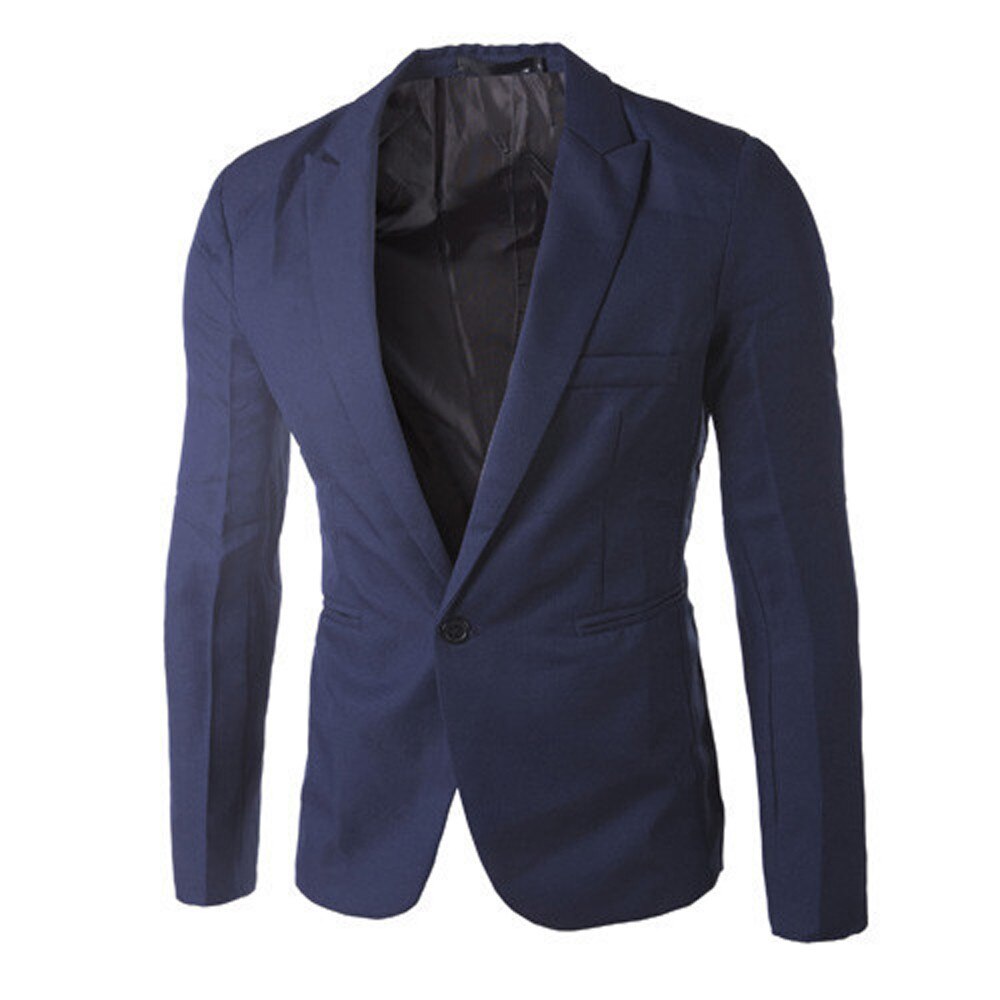 solid Men Blazer Casual Suits Slim Fit suit jacket Men Sping Costume Homme,Terno Masculin Blazer jacket d90509