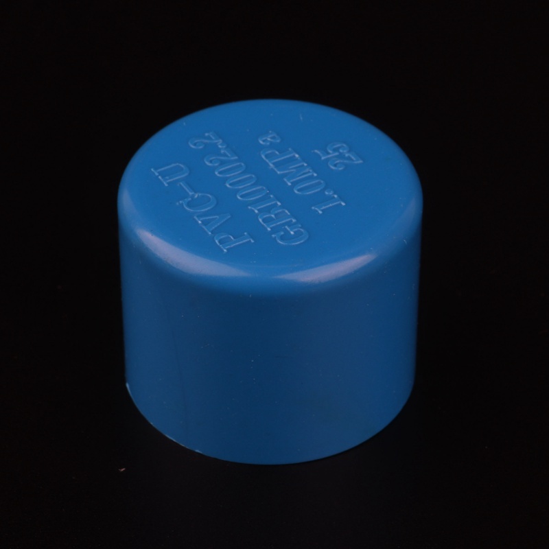 5pcs 25mm PVC Pipe End Connector 3/4" Water Pipe End Cap Water Stop Connector For Garden Irrigation Pipe Aquarium Fittings: Blue