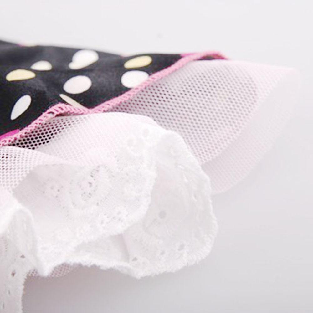 Été chien robe chat sangle jupe Dot chiot vêtements vêtements vêtements
