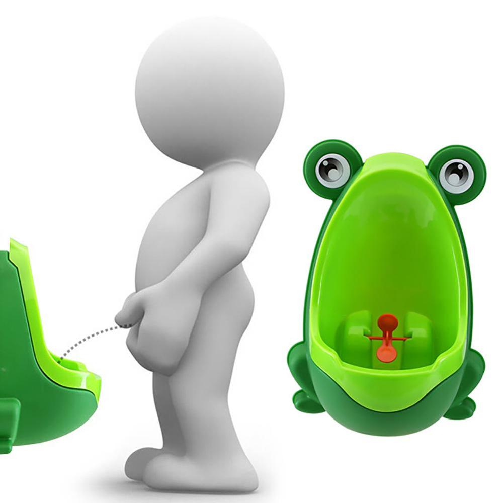 Wall-Mounted Hook Baby Boy Potty Toilet Training Kids Frog Stand Vertical Infant Toddler Bathroom Frog Urinal