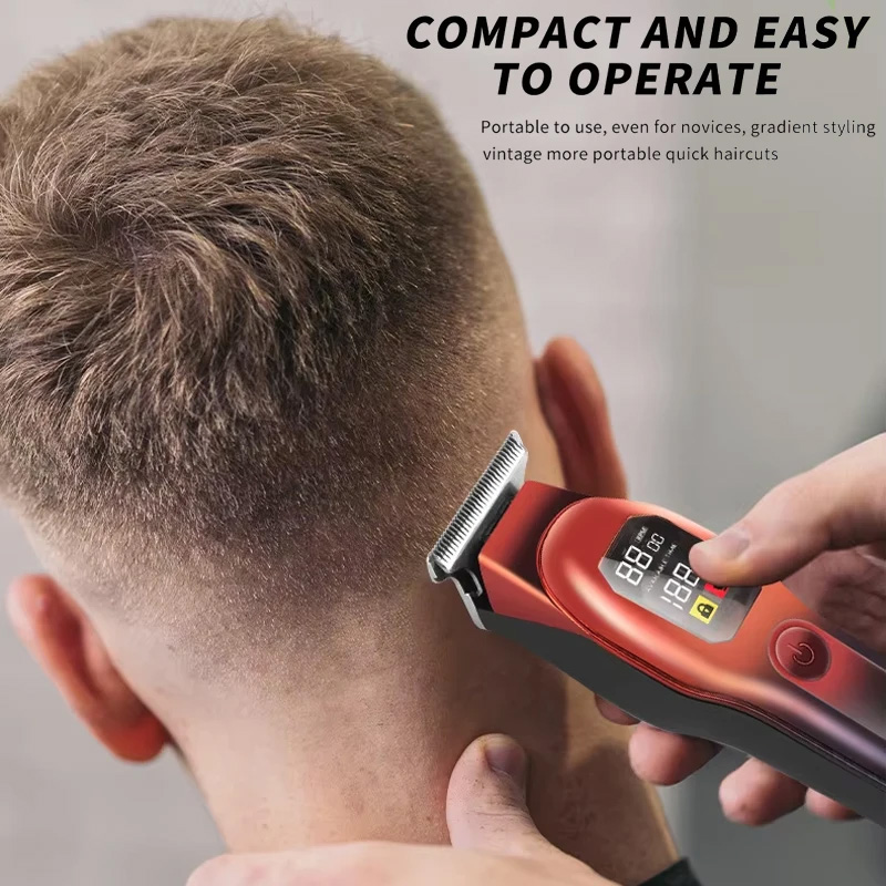 Hair Beard Trimmer for Men T Liners Clippers Mens Cordless Barber Clippers Zero Gapped Grooming Hair Cutting Kit