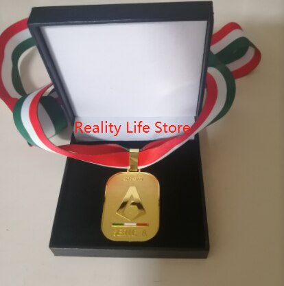 Serie A Medaille Europese Medaille Originele Grootte Voetbal Club Award Medailles Serie A Award Europese Voetbal Medaille Souvenir: Serie A