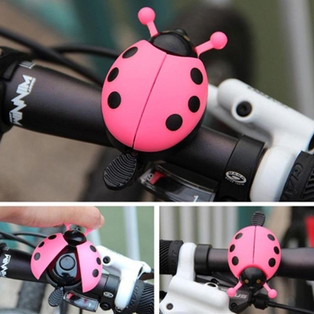 Grappige Fiets Fiets Bel Lieveheersbeestje Fietsen Bell Outdoor Fun & Sport Fiets Ring Camping Accessoires: Pink