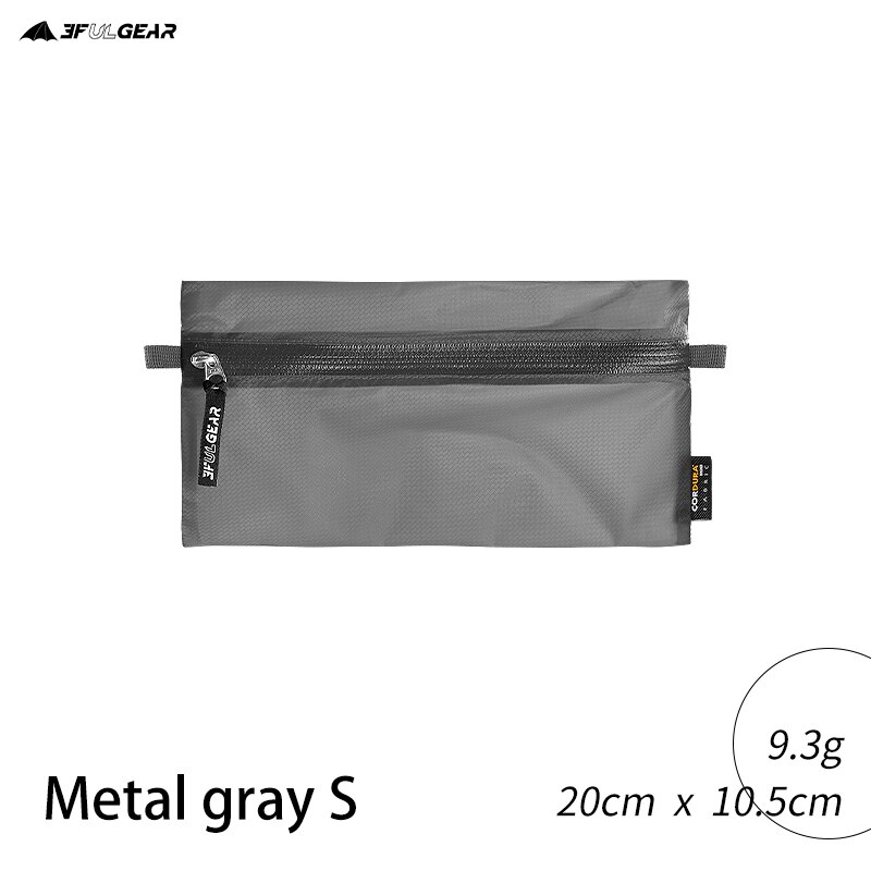 3F UL GEAR Volador 2 Multipurpose Sundries Bag Storage Bag A Toiletries Bag Wear-resistant Finishing Bag: Metal gray S