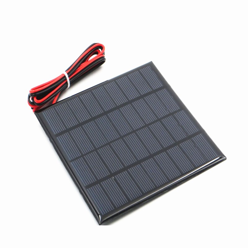 High Quanlity 6V 3W 9V 3W 12V 3W Solar panel with Solar min battery charger: 9V 3W Solar Panel