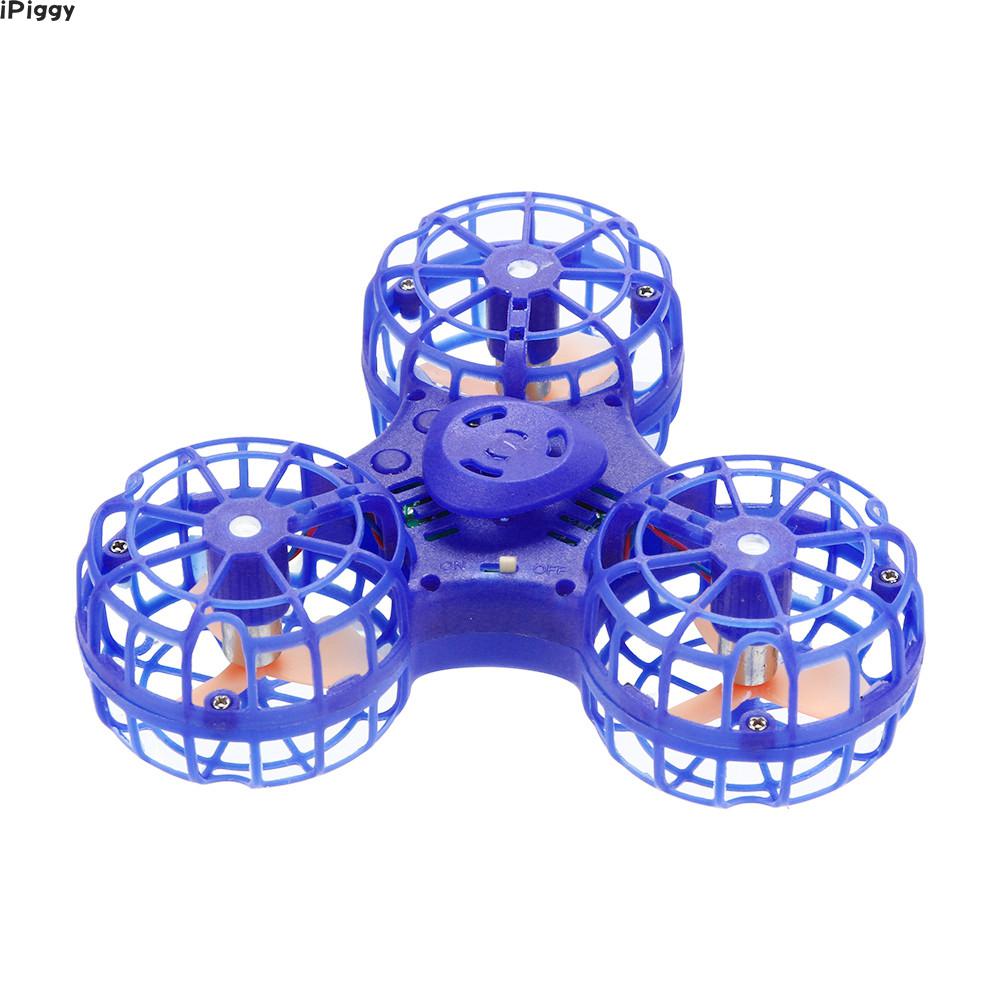 IPiggy Pressure Reliever Mini Speelgoed Drone Vliegende Fidget Spinner Darts Oplaadbare Automatische Draaibare Gyroscop Speelgoed