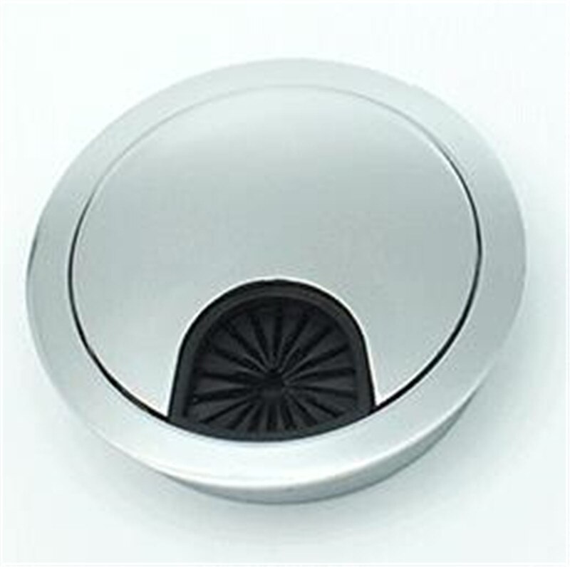 KK & FING-Cubierta de orificio para Cable de escritorio, Base de 50-80MM, ojal para mesa de escritorio de ordenador, puerto de Cable, cubierta de orificio para Cable, herrajes para muebles, 1 ud.: Multicolor / 60 mm