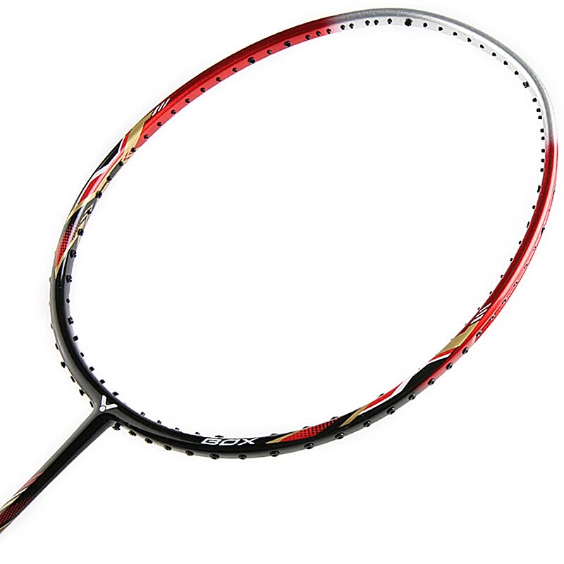 Victor CHA 9500 S/9500 Carbon Fiber Badminton Rackets offensive 6.8mm as Badminton Racket Met String