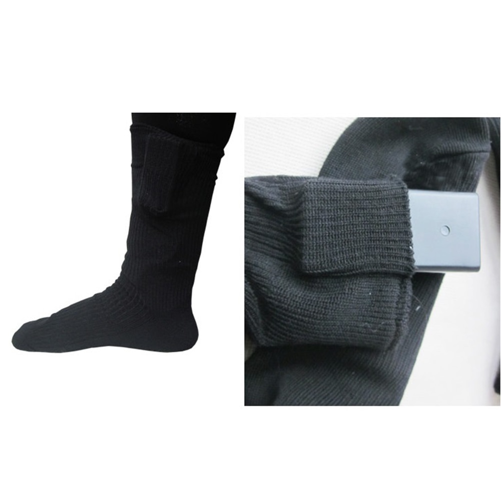 Thermische Baumwolle Erhitzt Socken Sport Ski Socken Winter Fuß Wärmer Elektrische Erwärmung Socke Professionelle Werkzeug O11