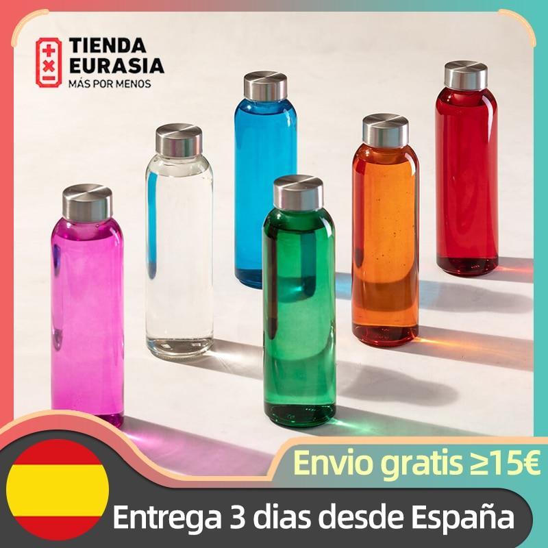 TIENDA EURASIA® Vasos Botellas De Para Agua Niños Deportiva Tazas Water Bottle Cristal Bicicleta Deporte Gimnasio Ciclismo Garrafa Gym Termica
