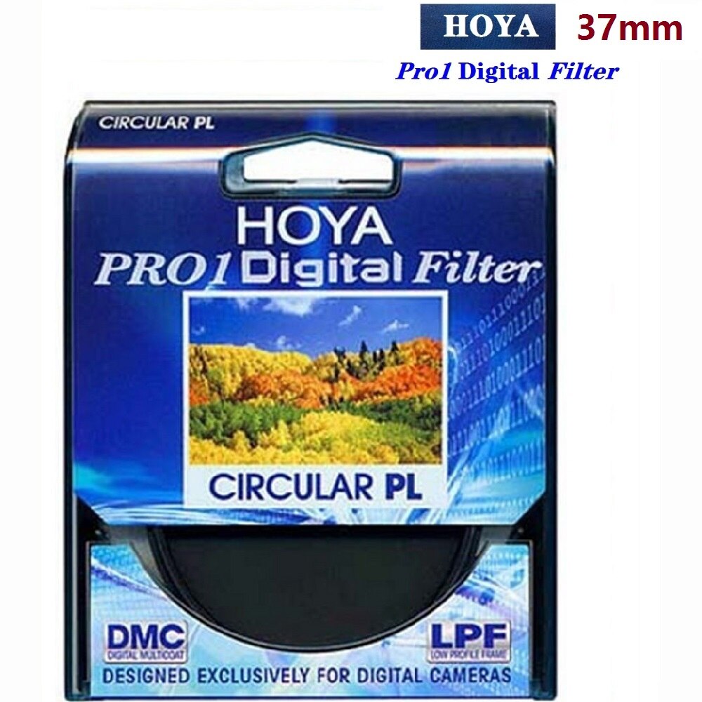 HOYA 37mm PRO1 Digital CPL Multicoat Zirkularpolfilter Polarisator Filter Pro 1 DMC CIR-PL Schutzhülle Objektiv für SLR Kamera