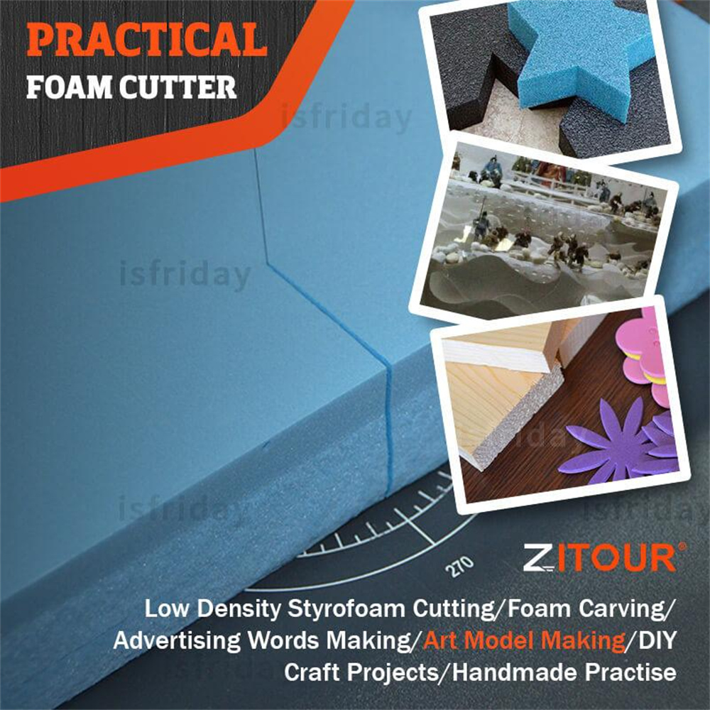 Zitour® Handy Electric Foam Cutter for Household Cutting Fine Engraving Electric Foam Cutting Machine Portable DIY Cutting Tools