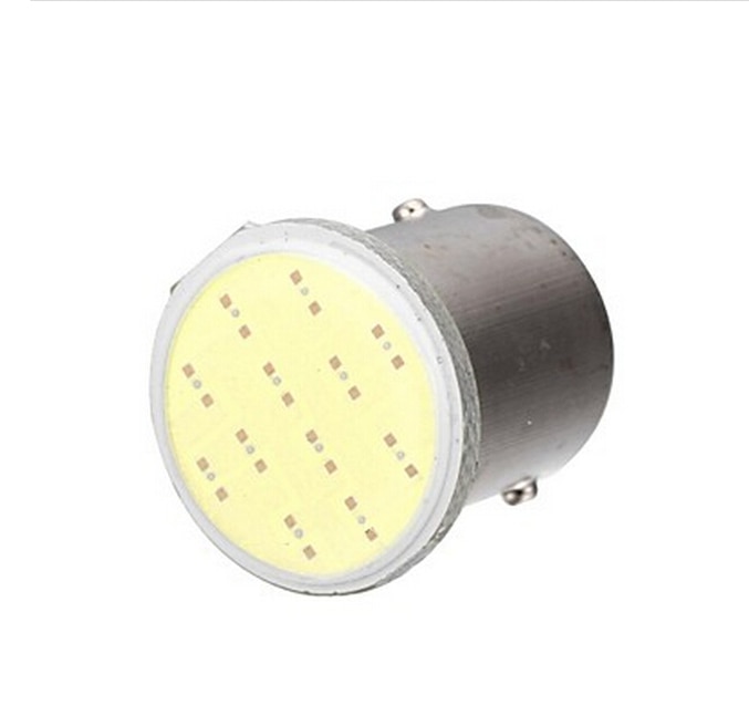 1 Pcs Auto LED 1156 BA15S BAU15S COB Wit Rood Geel 12 V 7506 7507 P21W PY21W Auto Brake turn achterlicht signaal lamp.