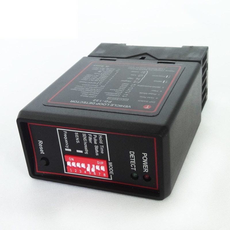 220V 110V 12V 24V single channel Inductive loop detector vehicle for Automatic Barrier boom Gate opener