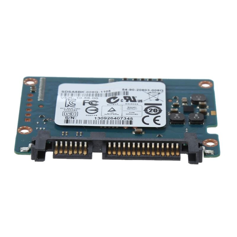 8Gb Interne Sata Ssd Module M500 M551 Half Slim Solid State Harde Schijf Voor Laptop Pc Computer Notebook