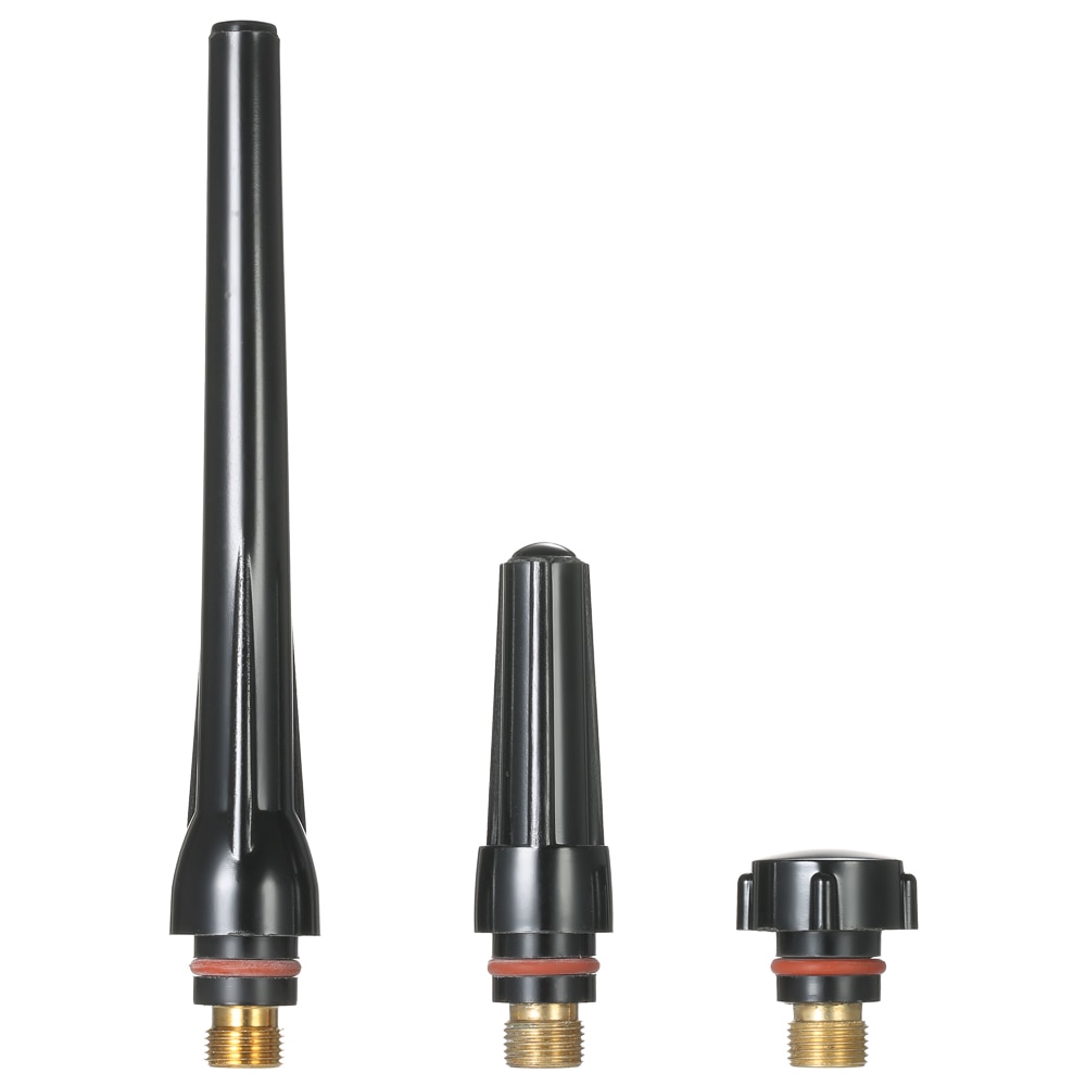 49 pièces TIG torche de soudage lentille de gaz trapue #10 Kit de tasse en verre pour WP-17/18/26 Kit de soudage TIG