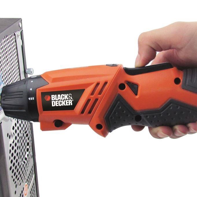 Black & Decker KC4815L 3.6Volt Li-Ion Rechargeable Screwdriver + 15 Piece Screwdriver bit